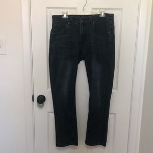 INC International Concept Whiskered Indigo Jeans for Men